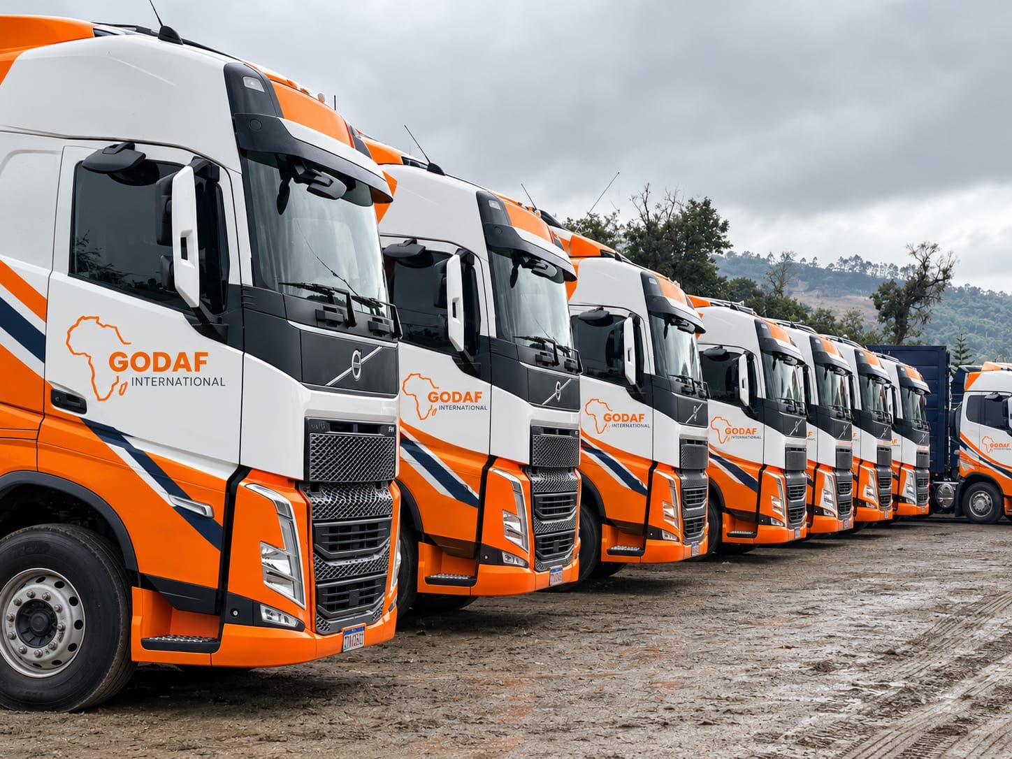 Camion GODAF destiné au transport de marchandises et de matériel