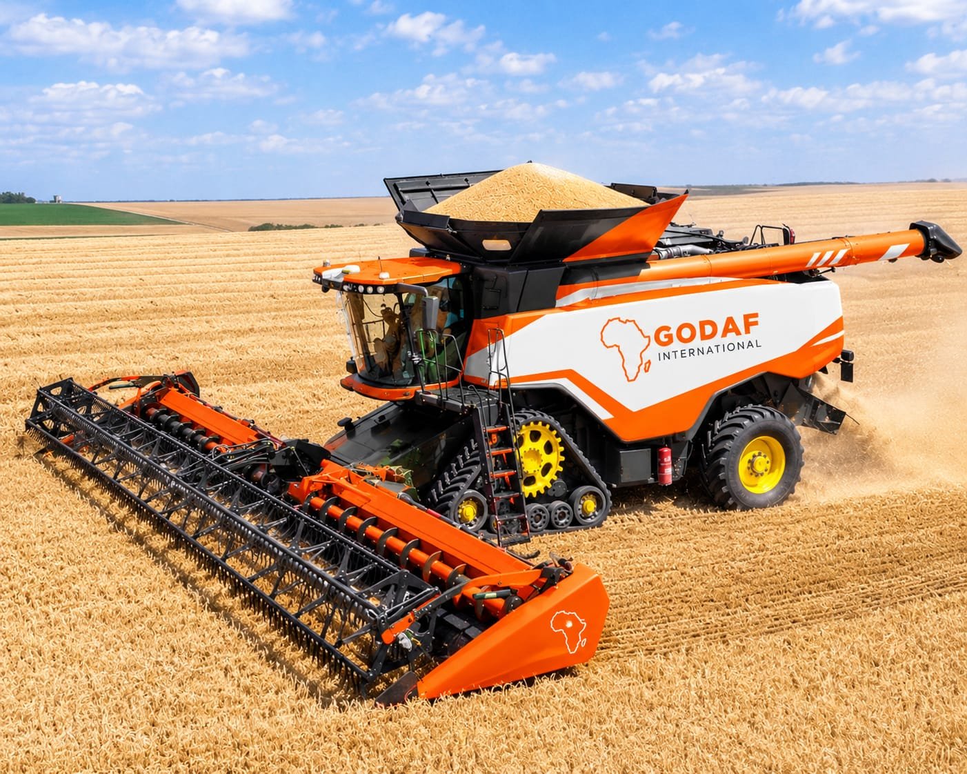 Récolte agricole illustrant la chaîne logistique agroalimentaire